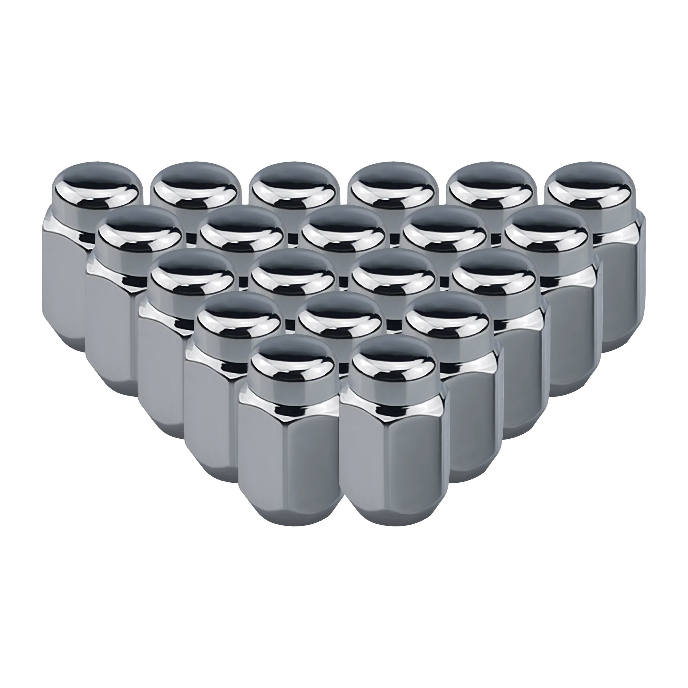 YJY PTD03 хром 35 мм m12x1, 5 21 Шестигранная колесная гайка, конусная гайка