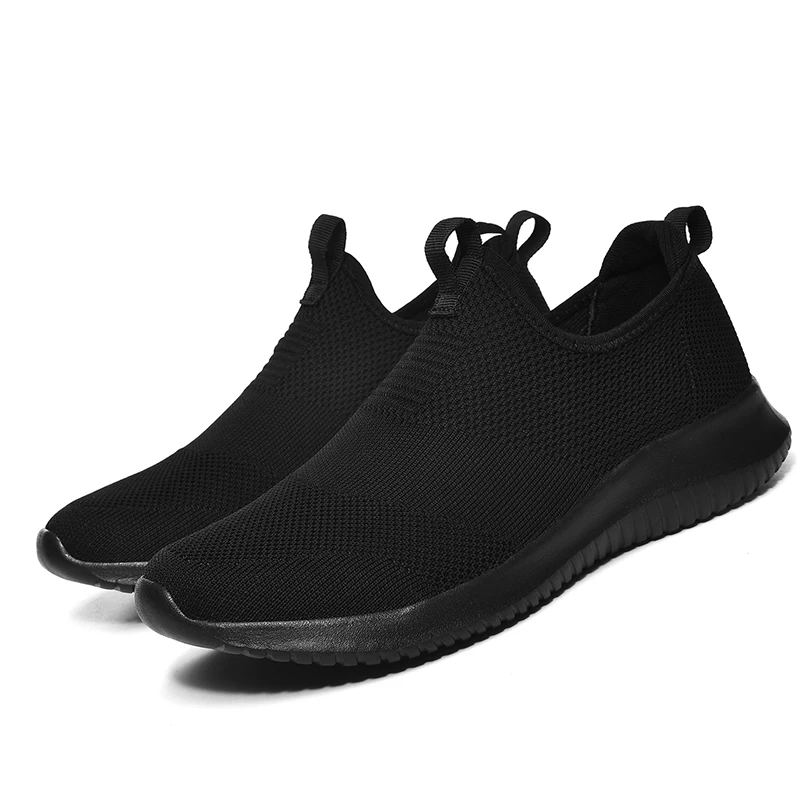 Black fashion classic walking shoes for women