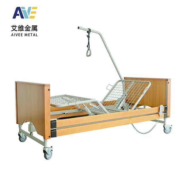 
Cheap price LINAK Five functions electric home care bed for the elderly and disable people 
