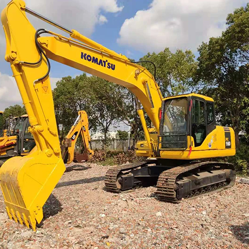 Продажа подержанных Komatsu PC160 PC200-7 PC210-7 PC210LC-7with дешевой цене и запасных частей для продажи и бульдозера погрузчика
