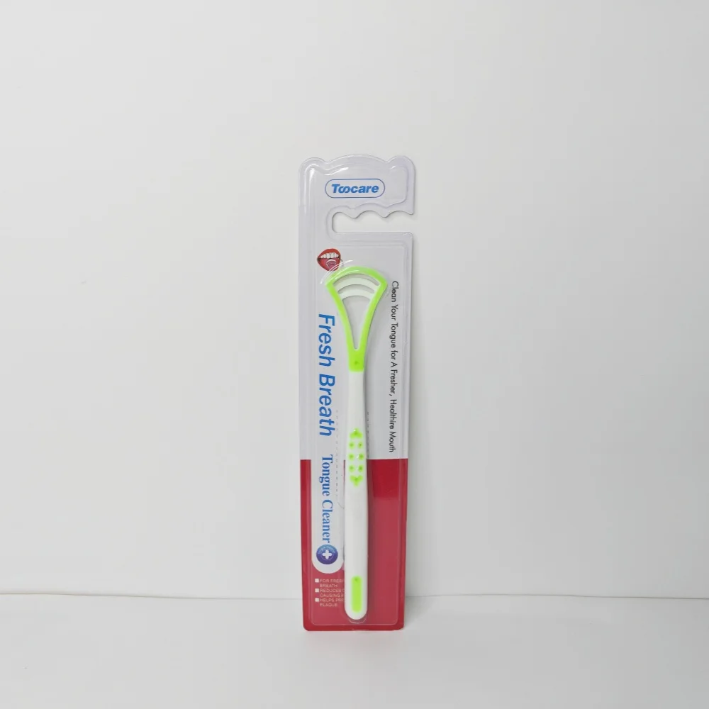 Eco-Friendly Silicone Tongue Scrubber Original From Guangdong Effective Bad Breath Solution-Too Care Plastic Tongue Coating