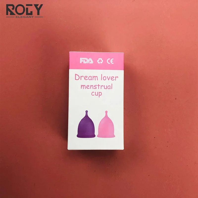  Menstrual Cups Medical Reusable Silicone Soft Period