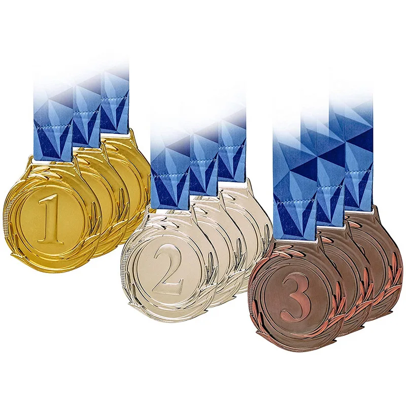 Factory Wholesale Medals Custom Student Games Competition Taekwondo Custom Sport Medals Running Medal Holders