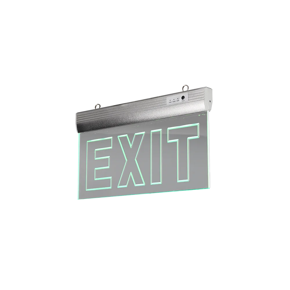 CB ROHS certification 1.2V Led emergency running man exit light exit sign light exit lights down arrow