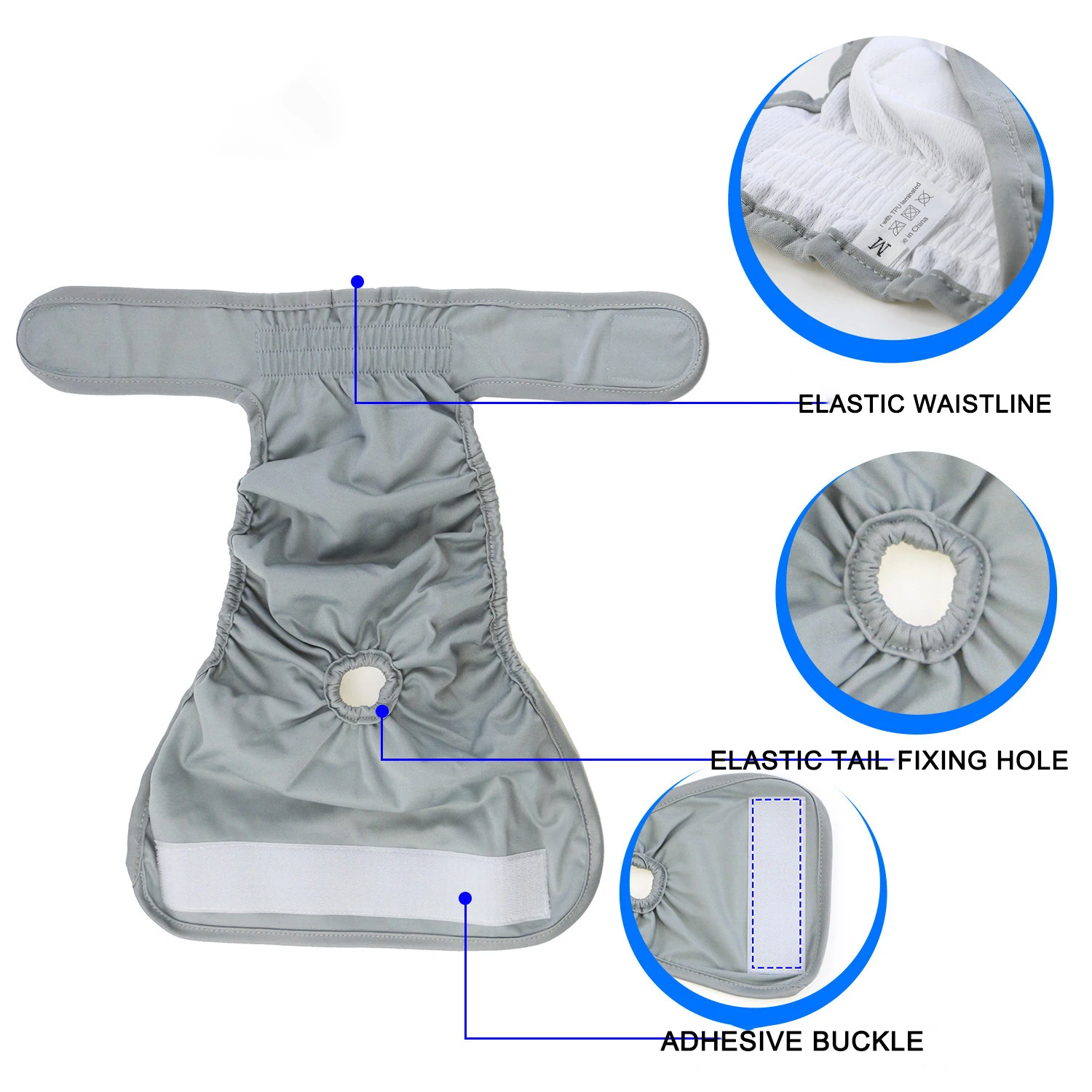 Evening Reusable Dog Diapers, Highly Absorbent, Washable and Eco-friendly Sanitary Napkin Panties