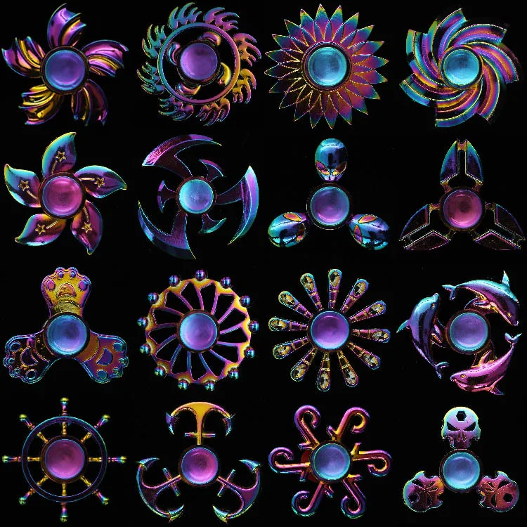 Wholesale Hot Selling Spinning Top Its Push Silicone Sensory Tie Dye Push Wristband Popper Bubble Popit Fidget Toy Spinner