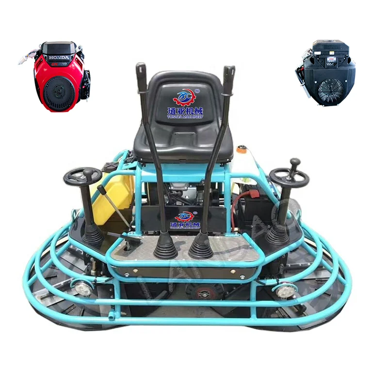 TY-DMR1000 New Road Construction Machinery Ride- on Concrete Double Finishing Power Trowel