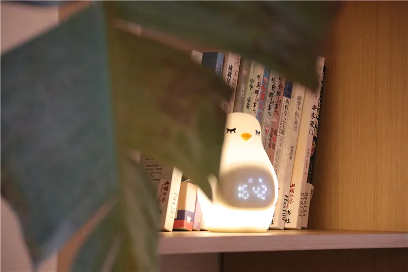 2020 модные подарочные игрушки, рождественский подарок, новейший милый пингвин, настольные часы, подарок, рекламный тренировочный ночник для детей