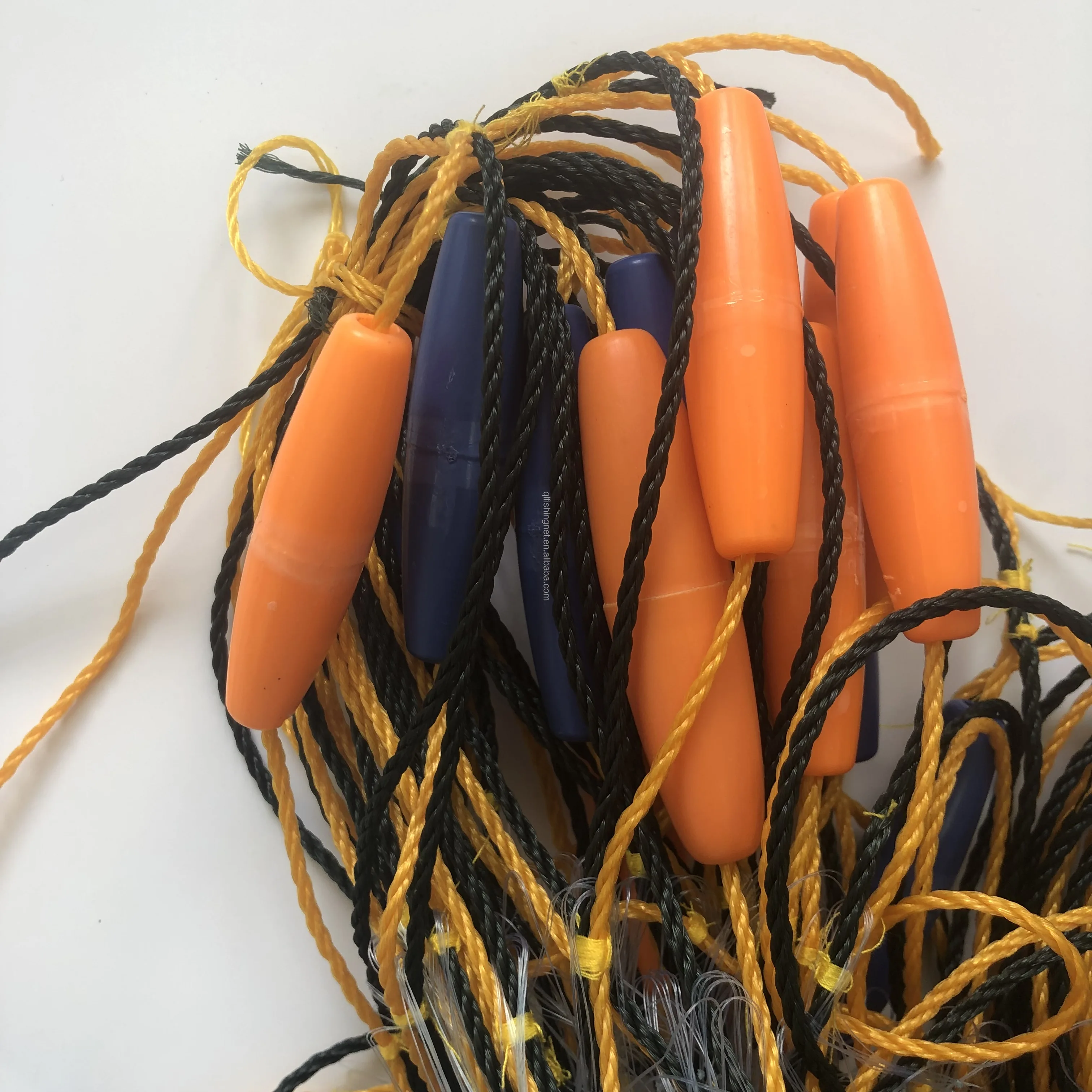 High Quality Monofilament Nylon Malaysia Ready Made Gill Net Three-layer Sticky Fishing Net