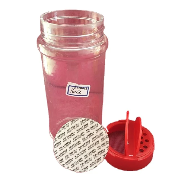 cruet bottles with flapper cap