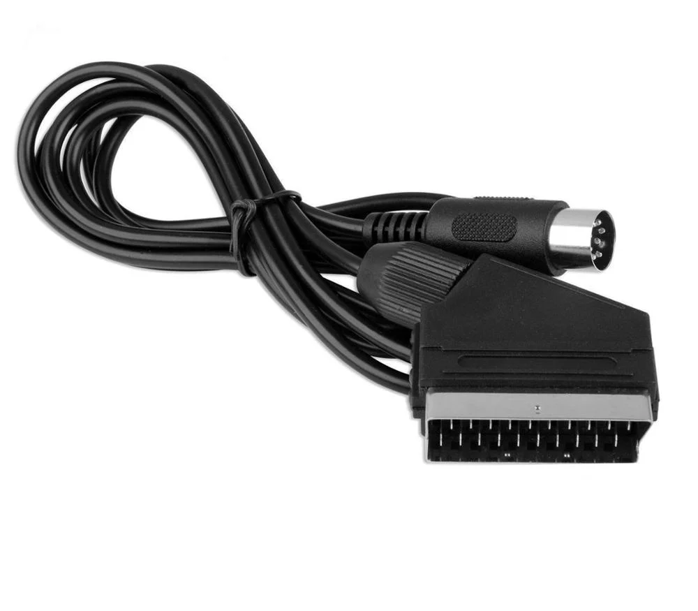 RGB AV TV провод C-Pin Scart кабель для Sega Mega Drive 1 Master