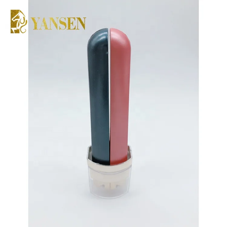 cosmetic skin care bottle transparent dual wall pump bottle 25ml*2 dual skin care packaging double tube bottle