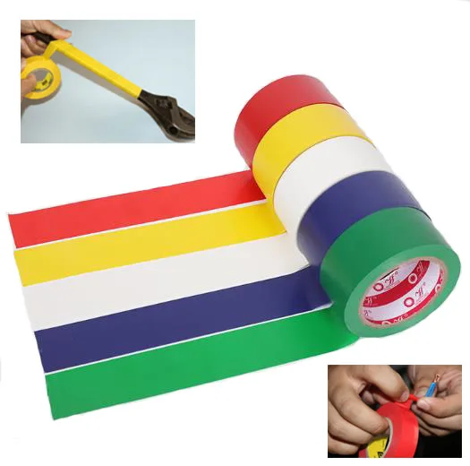 Heat Resistant Insulating Tape Colored Electrical Maintenance Insulation Tape Rubber Safety Protective Pvc Adhesive Tape