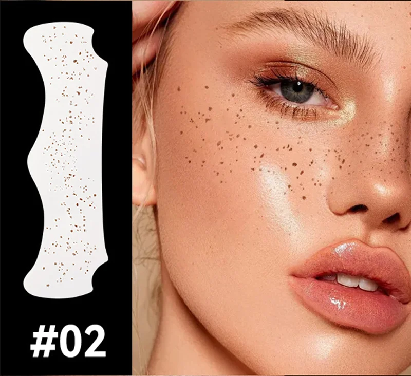Customizable Disposable Temporary Body Tattoos Fashionable Paper Glitter Freckles Inspired by Henna Model Tattoo Stickers