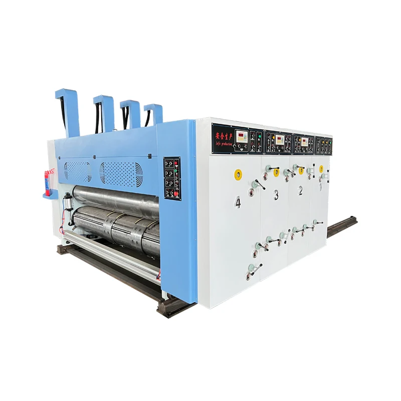 Economic Corrugated Carton Box Printer Slotter Die Cutter