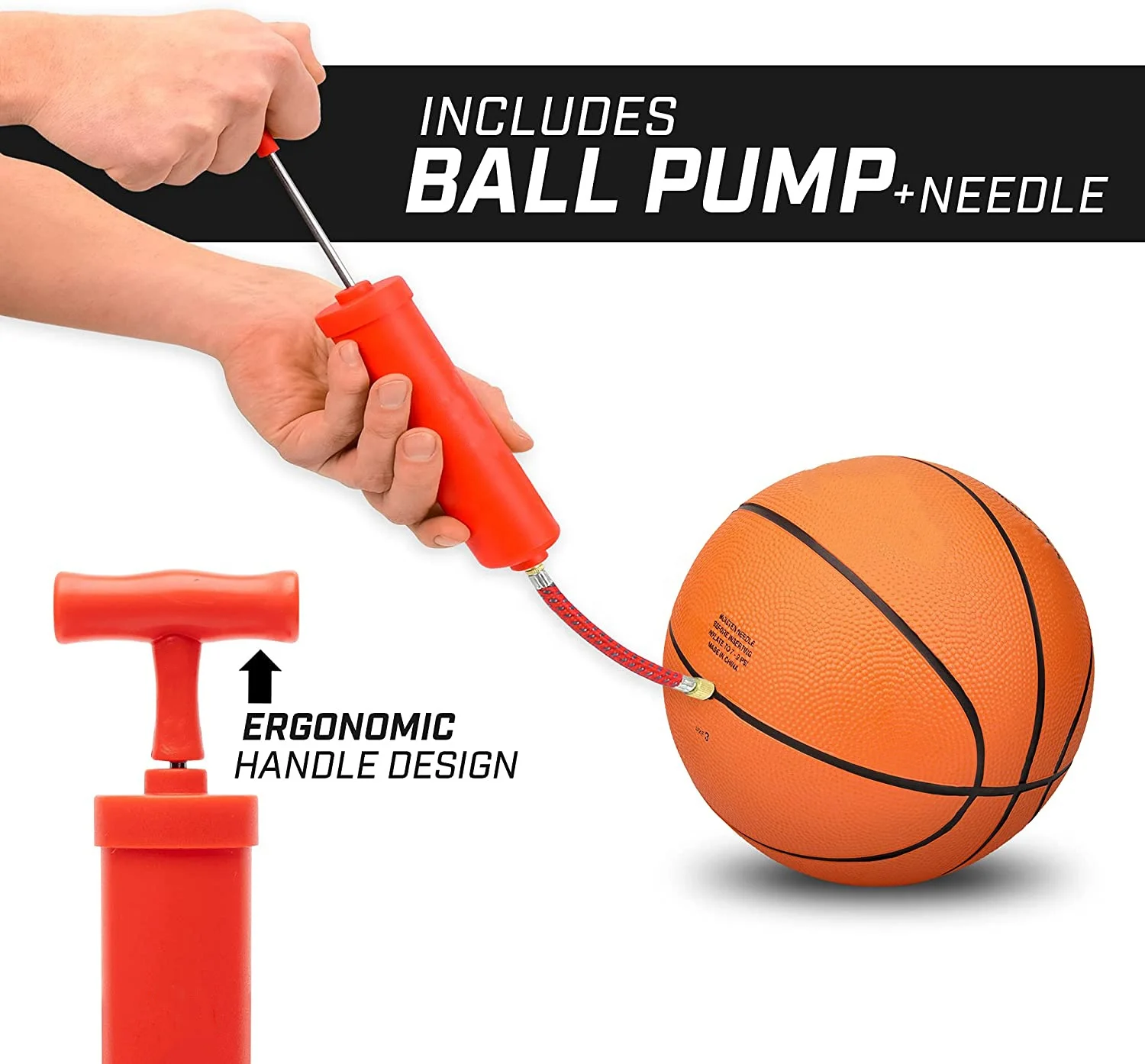 Basketball Mini Basketball 3 Pack Basketball with Pump
