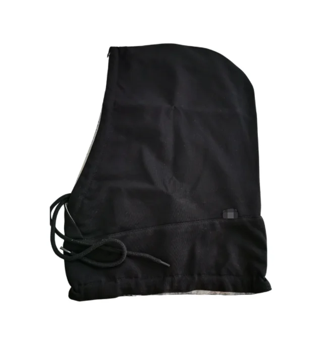 Silver Fabric EMF Hat Warm Woman Man Winter Hat EMF Protection Shielding Hood RF Blocking Cotton Hood Hat