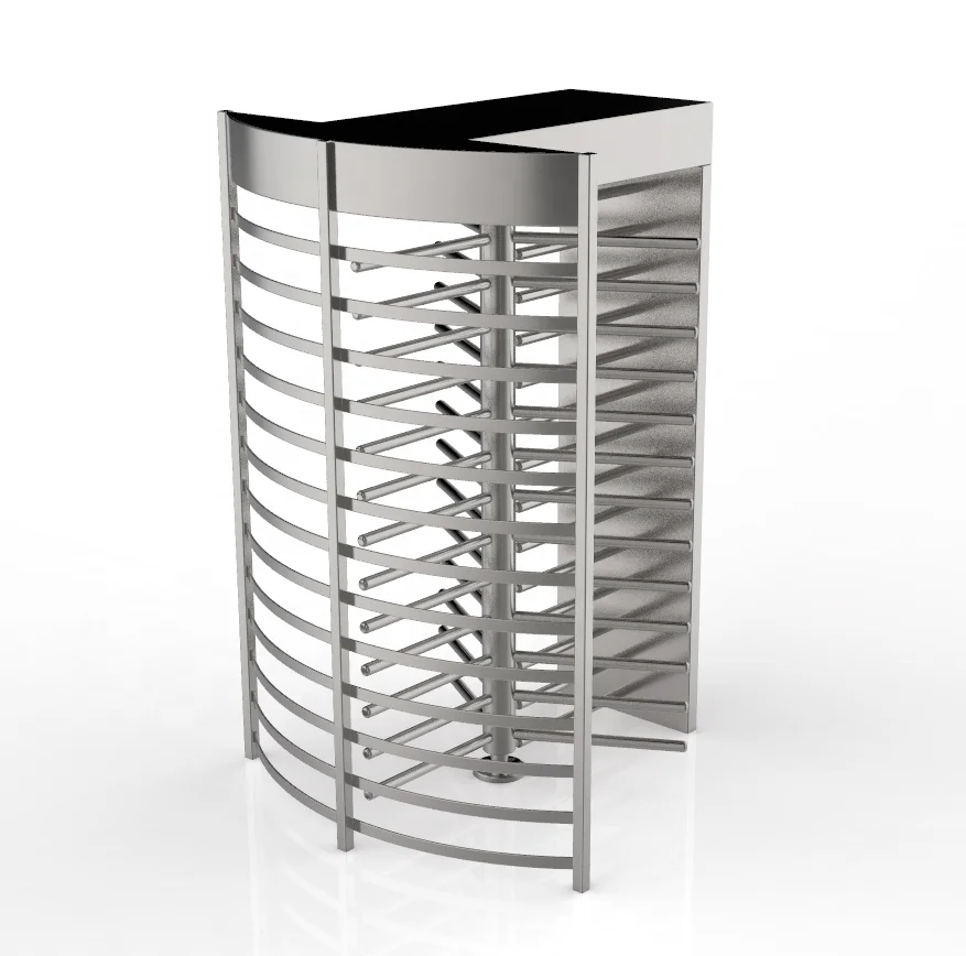 Waist High Turnstile Automatic Gates System Lane Speed Gate Full Height Turnstile Gate