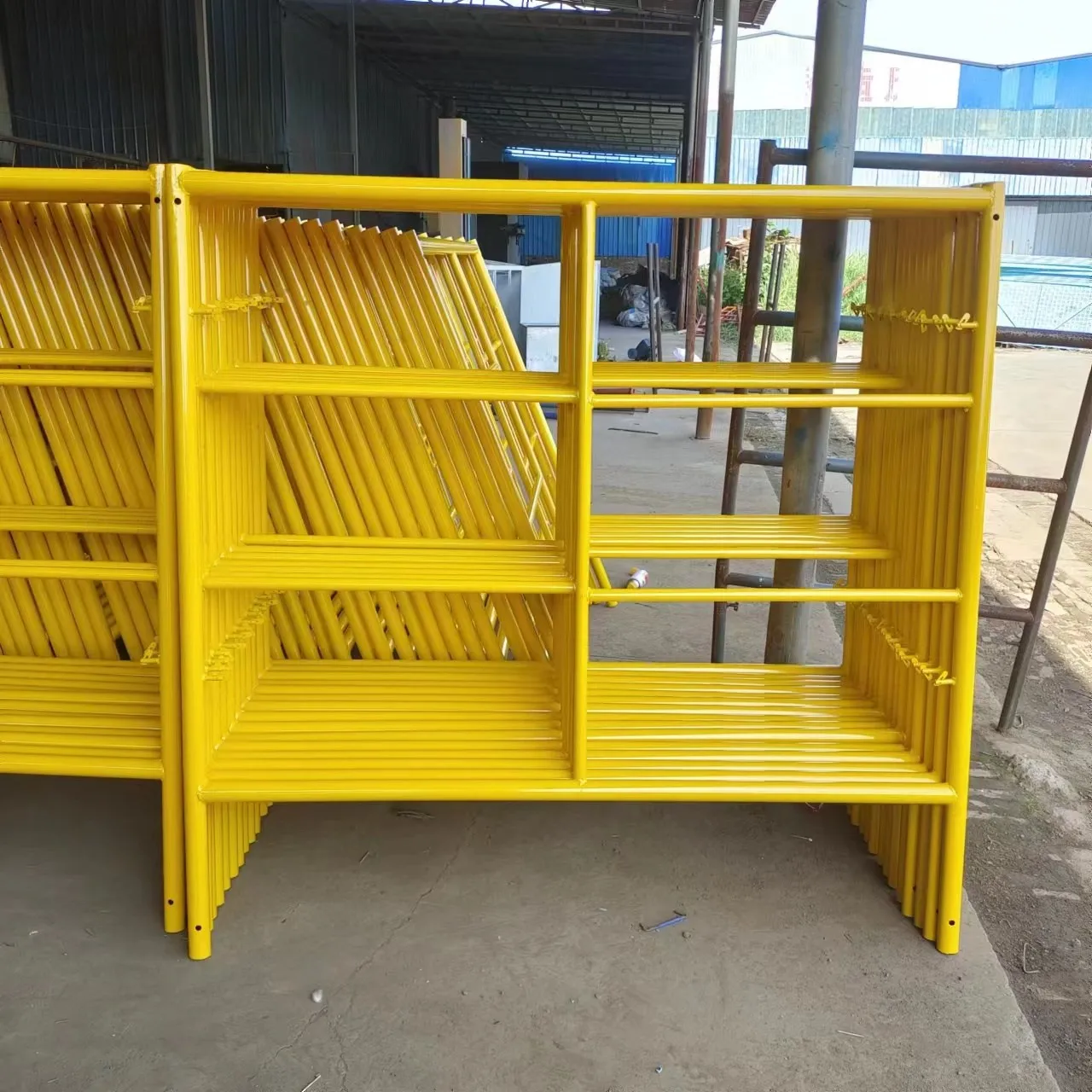 ladder arch scaffold frame foldable h-frame scaffold catwalk for scaffolding frame system