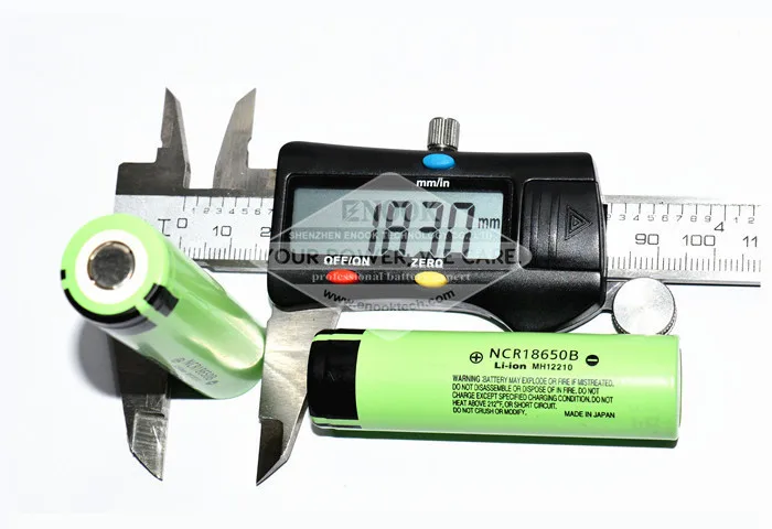 Enook 18650 3.7v 3400mah Li-ion Battery ncr18650b 3400mah Protected 18650 Batteries