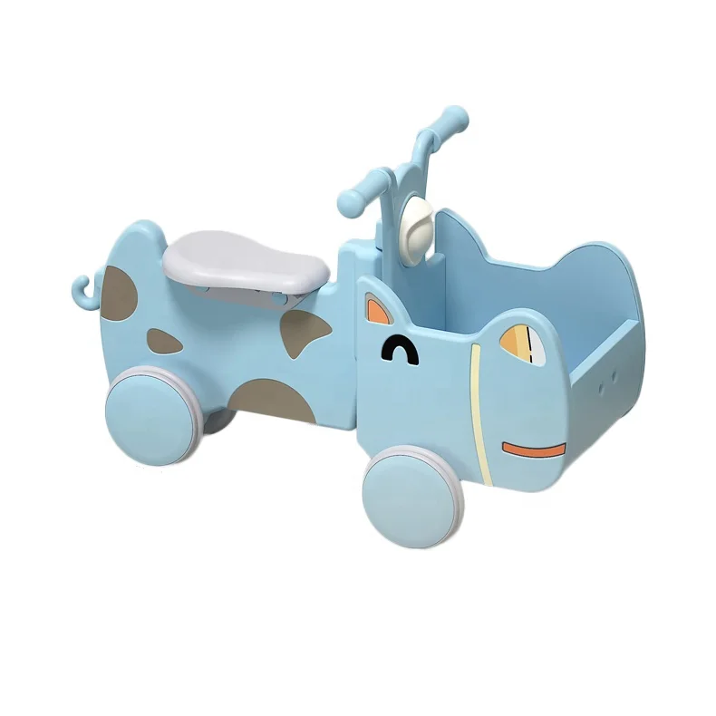 Newest hot sale factory cute design commercial scooter toys stable safety small toys playground plastic indoor kids ride on car