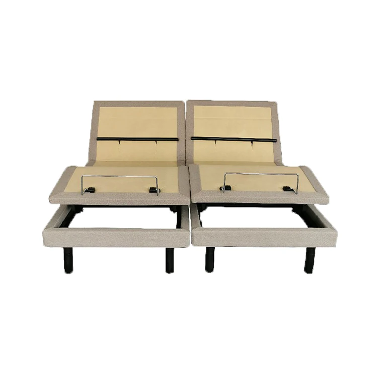 adjustable electric bed frame with mattress modern massage table &bed Lumbar support Pillow Tilt king size bed base