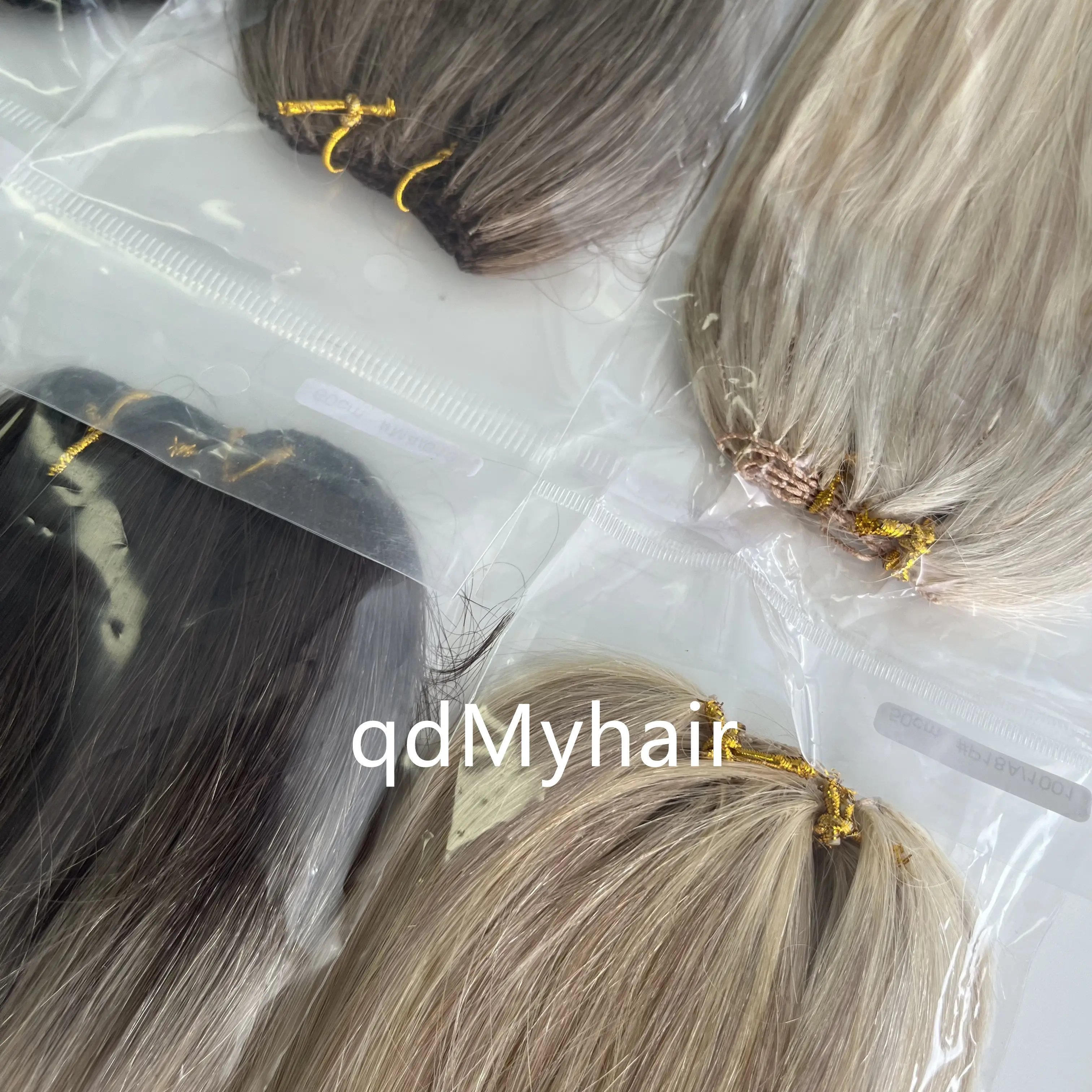 H10 New Invention Invisible h6 Feathers Human Hair Extensions H6 Kinky Hair Afro Kinky Microlinks