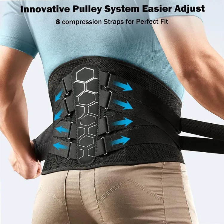 Back Support Belt Lower Back Pain Relief Lumbar Support Belt Back Braces