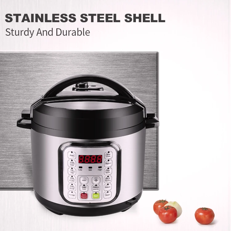  Заводская цена pressur multicooker оптовая продажа Кухонная машина нержавеющая сталь внутренняя кастрюля рисоварка электрическая скороварка Нержавеющая электрические многофункциональные плиты