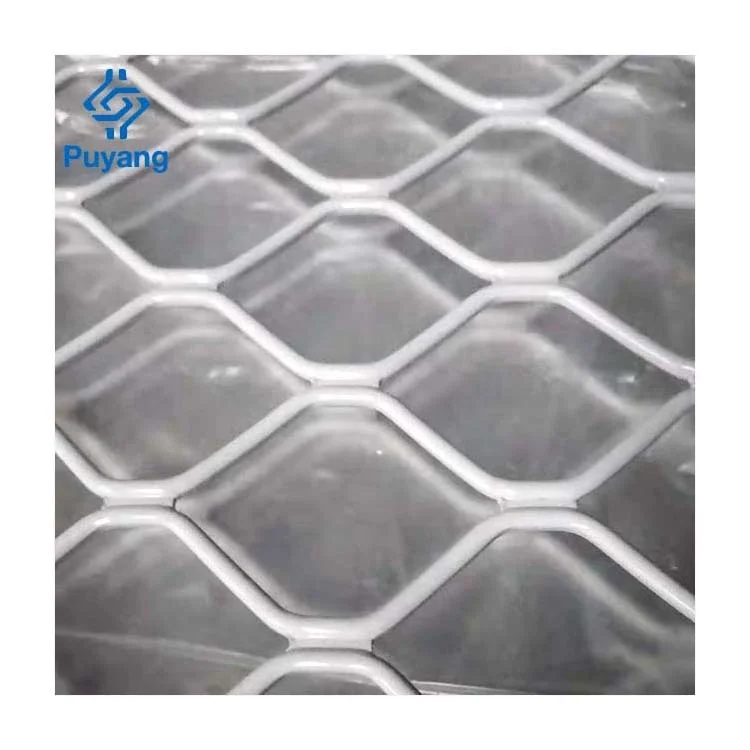 Foshan  factory aluminum mesh mill finished window diamond amplimesh grill