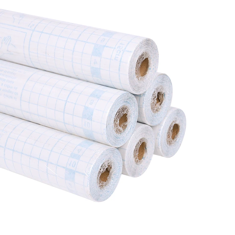 Wholesale PVC CPP Plastic transparent self-adhesive film with 45cm/60cm/90cm transparent book covers