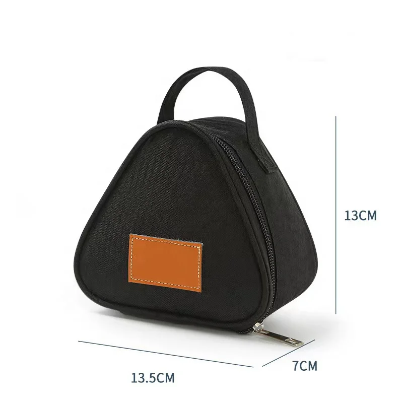 Breakfast Insulated Thermal Bags Portable Triangle Picnic Food Container Lunch Bag Cooler Bag
