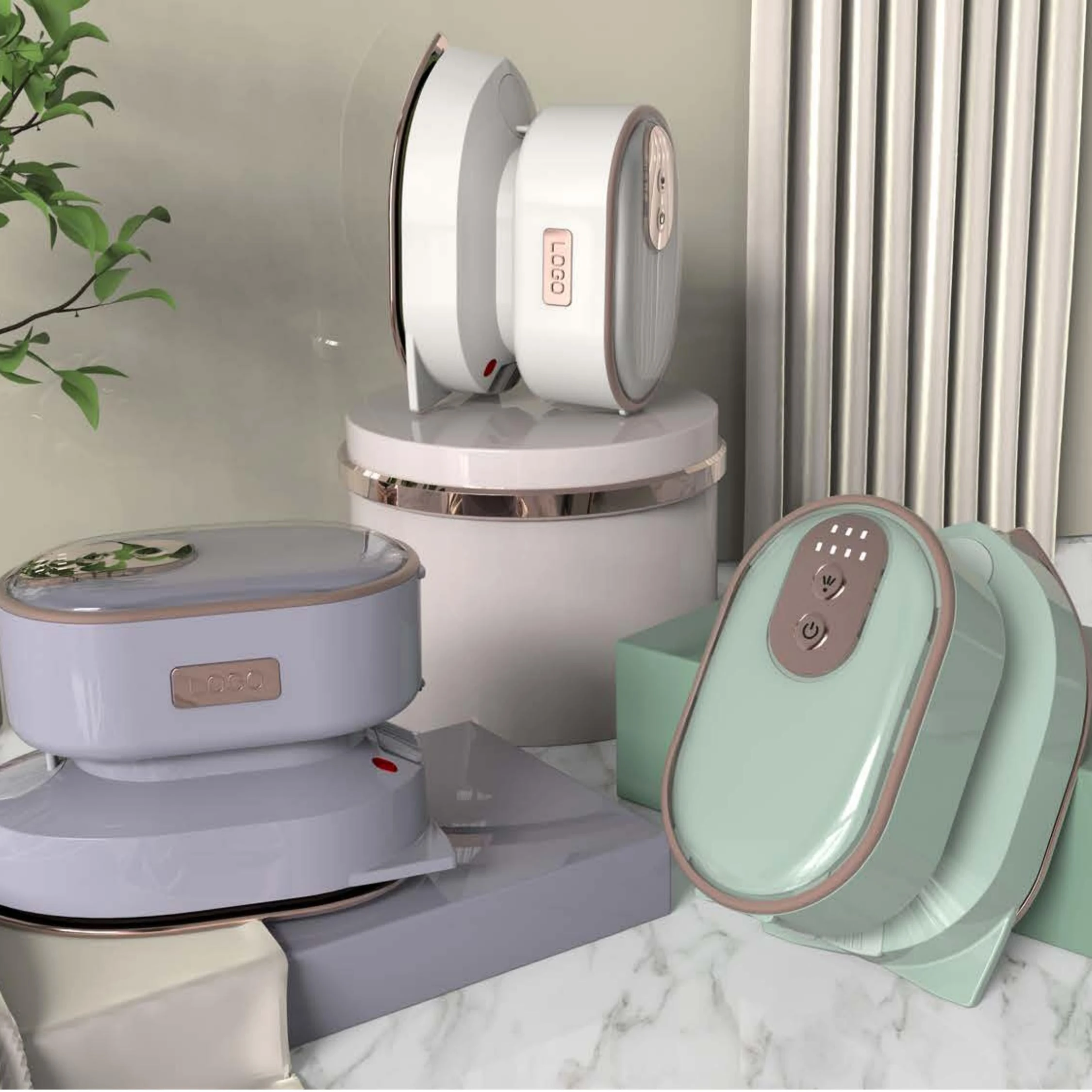 
China wholesale 2-in-1 Portable Steam Iron for Clothes Small Home Appliances Steamer Ironing 