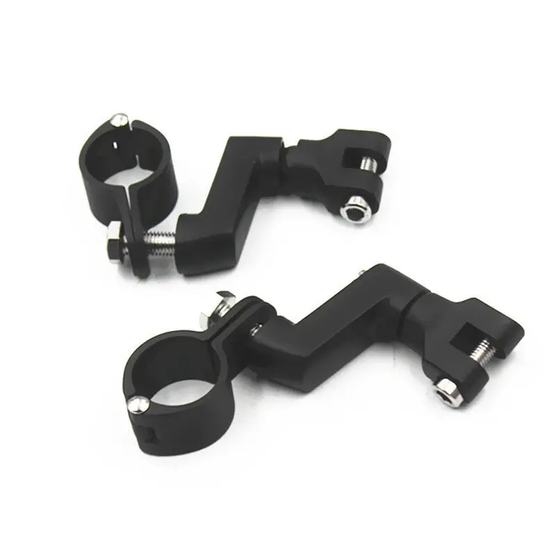 
1.5' 38mm motorcycle Front Engine Guard Crash Bar Mount Foot peg Clamps For Honda Kawasaki ATV Suzuki Yamaha Touring Chopper 