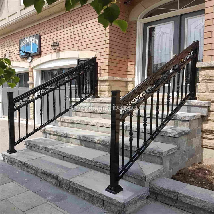 Outdoor Modern Metal Balustrade Design Aluminum Balcony Railing/Stair Railing/Deck Railing and Handrail