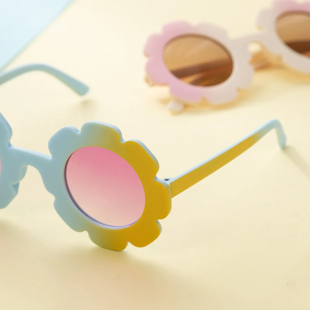 2024 Hot Sale Baby Sunglasses Wholesale Colorful Cute Round Anti UV400 Girls Boys Baby Kids Sunglasses