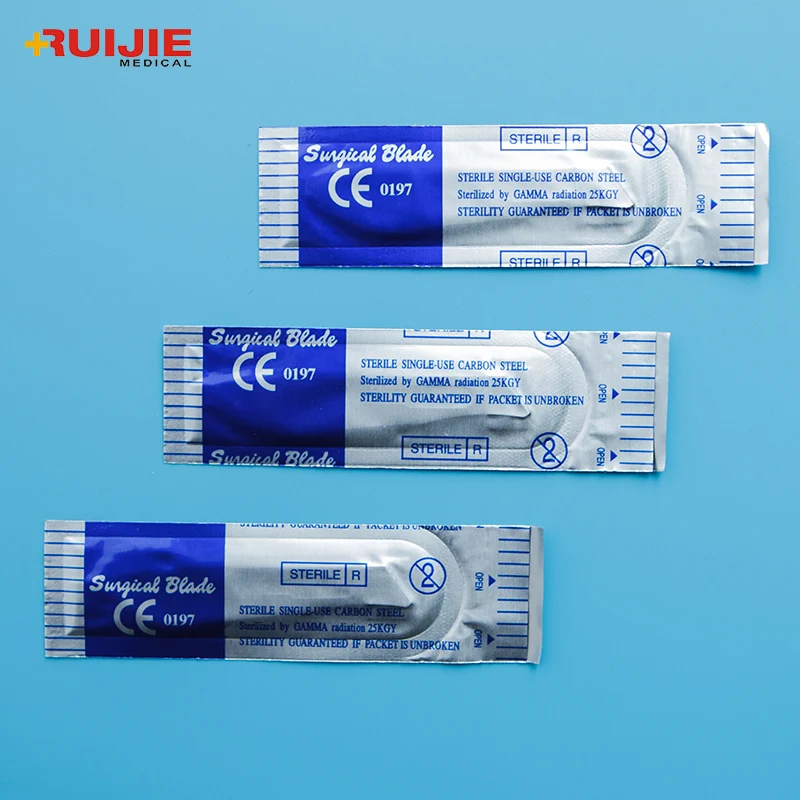 Disposable Scalpel Handle Surgical Scalpel Sterile Blades