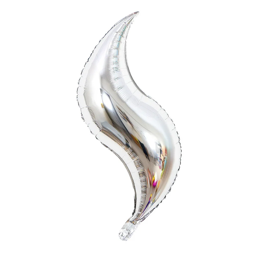 SN Product Manufacturer 24 Inch S-Shaped Fish Kids Foil Balloons Mini Birthday Balloons Decoration For Wedding