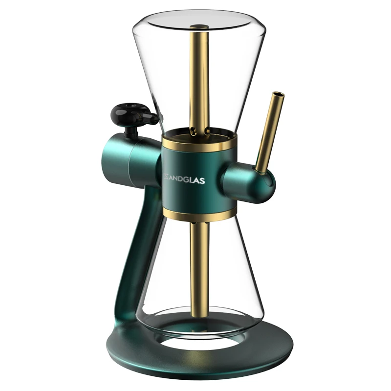 Hot Sale Red Black Gray Purple Blue Six Color Gravity Hookah Single Hose Shesha 360 Degree Rotating Gravity Hookah Set