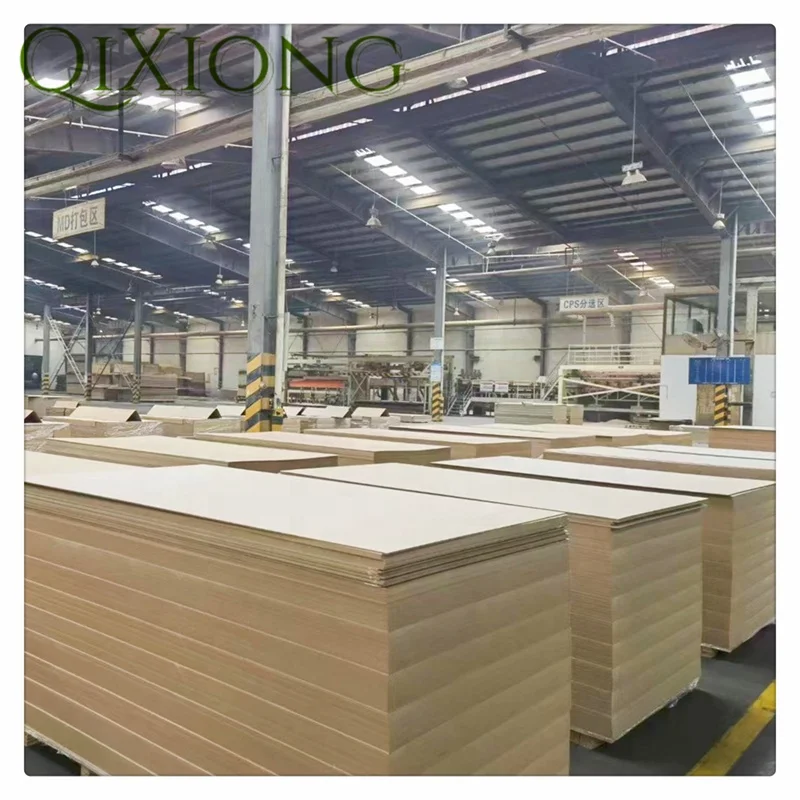 Suppliers 3Mm 6Mm 15Mm 16Mm 18Mm 1220*2440Mm 2-30 Mm Plain Mdf Cabinet Board\/ Raw HDF Mdf Boards For Furniture Decoration