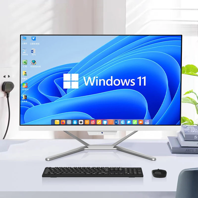 All-in-one PC Desktop Computer Core i5 PC AIO 21.5 23.8inch i7 i9 8gb Computador DDR4 All In One Computer