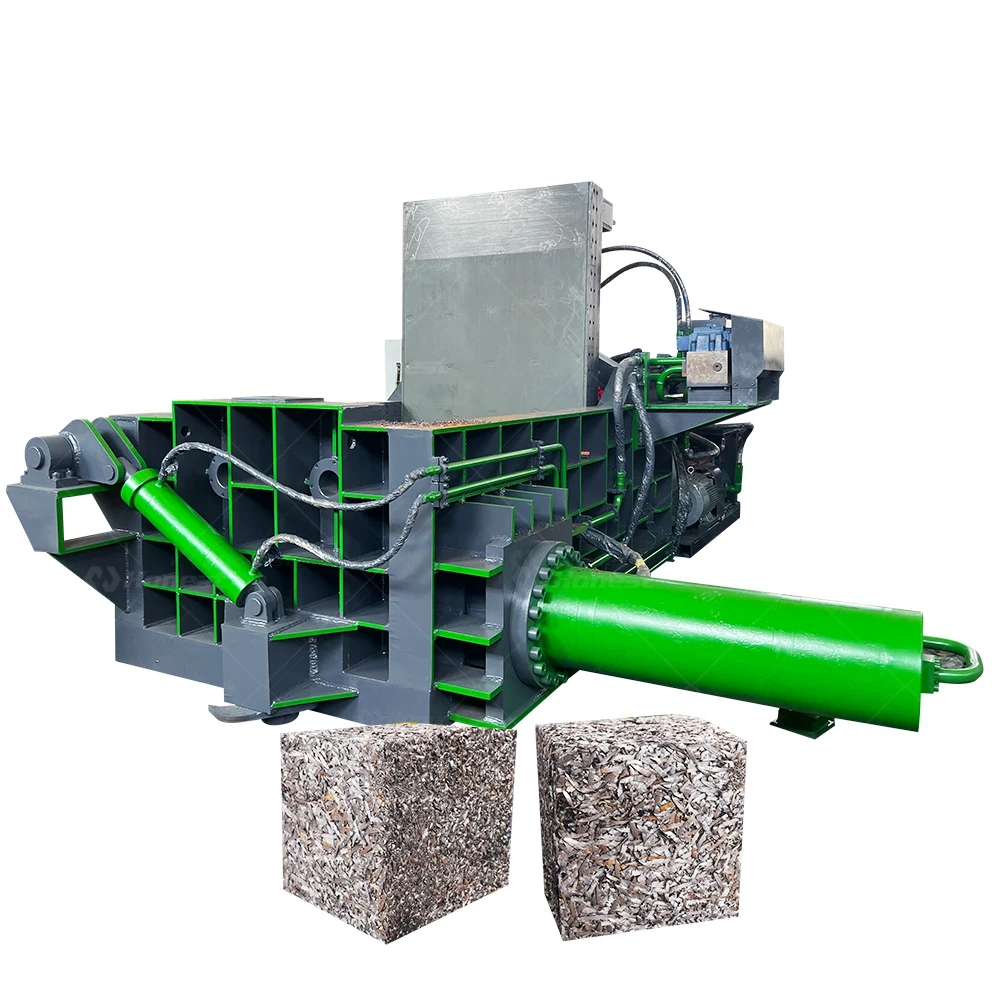 2024 Year Scrap Metal Baling Machine Horizontal Baling Metal