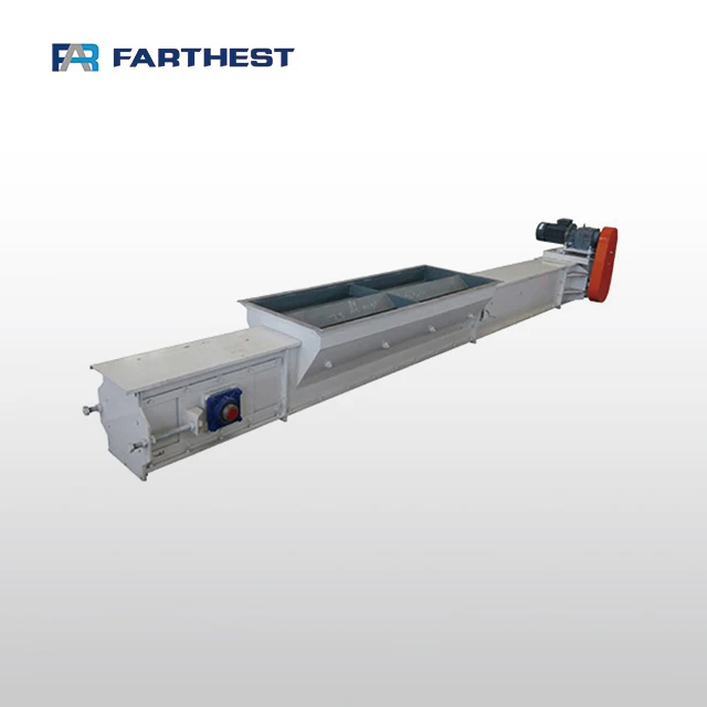China Manufacturer Flexible Chicken Feed Pellet Machine Corn Tube Chain Conveyor