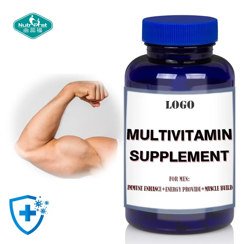 Nutrifirst OEM Advanced Formula Daily Supplement Male Health Multivitamin Tablets in Bulk for Immune System
