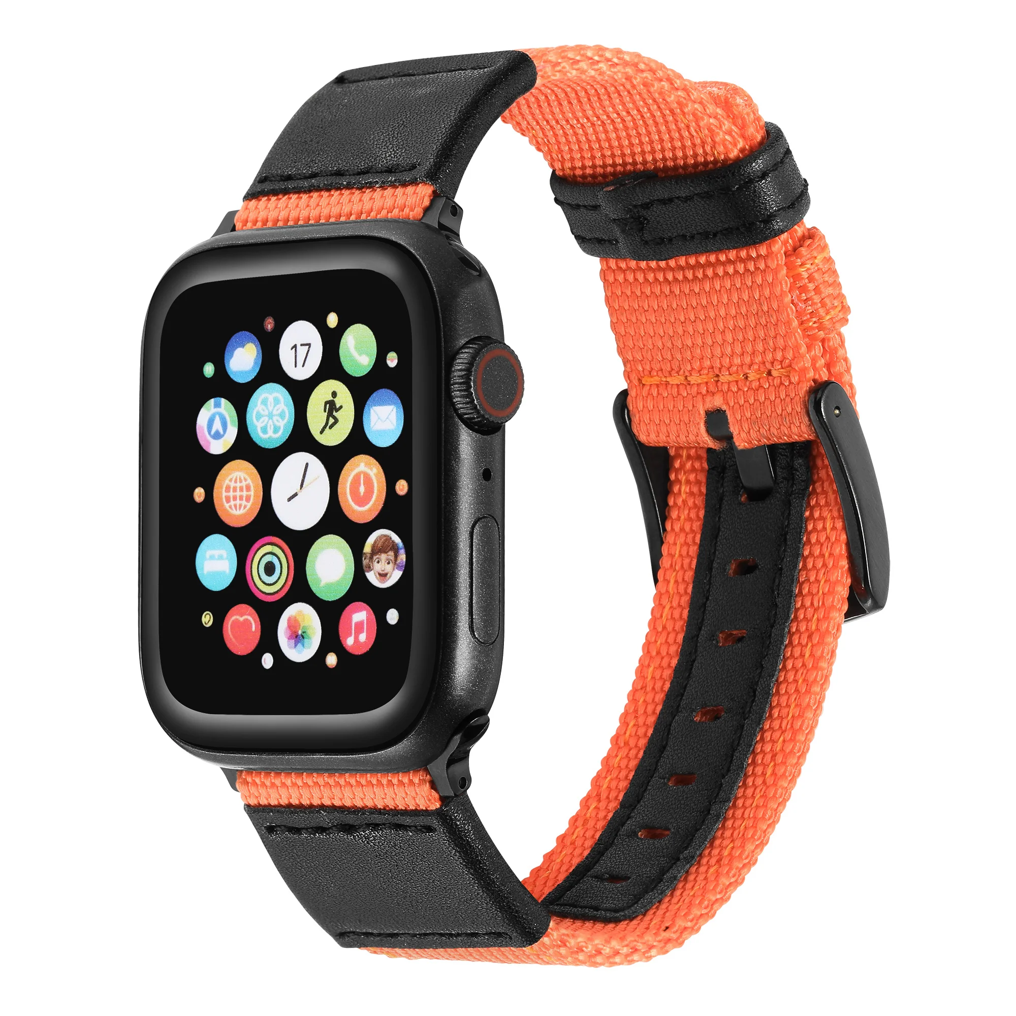 Ремешок нейлоновый спортивный для Apple Watch Ultra Band браслет IWatch Series 8 7 6 Se 5 4 3 49 мм 40 44 38