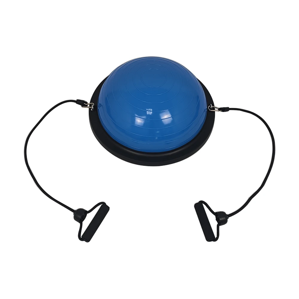 Home Workout Non-Slip Inflatable Exercise Ball Half Exercise Ball Balance Trainer for Physical Therapy