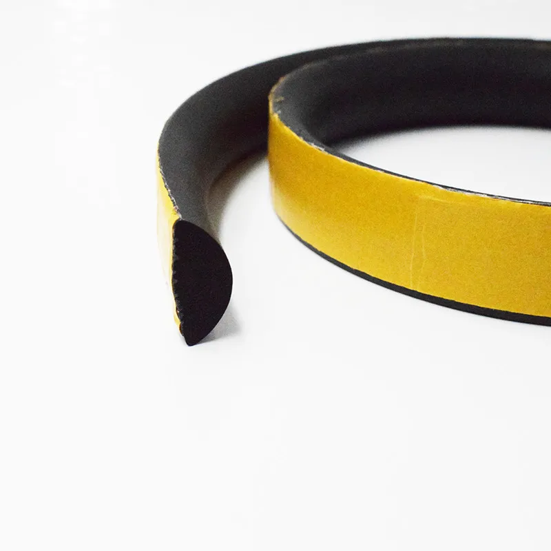 Electric Cabinet Door Waterproof Rubber Closed Cell Sponge Rubber Seal Strip