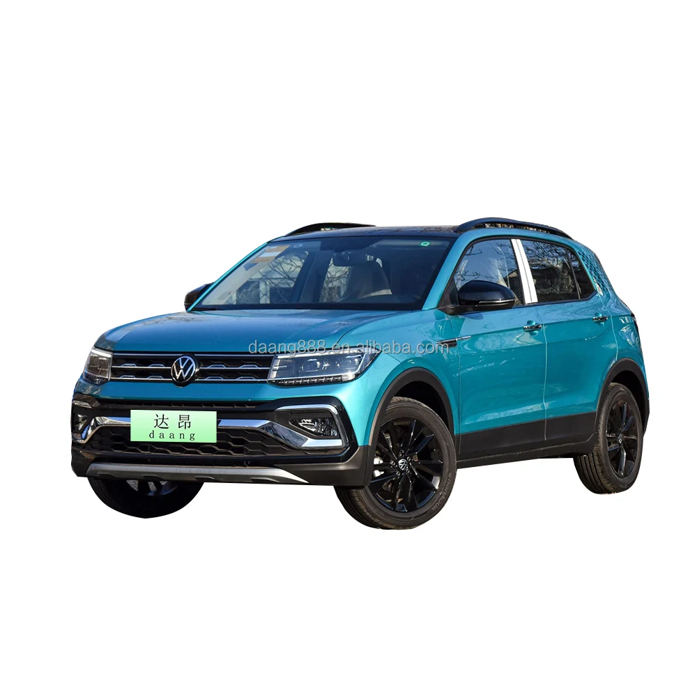 2024 Wholesale VW T-cross Vehicle Turbo-charge 5-Seat Left Steering Leather Seats and Gas/Petrol Fuel Volkswagen Automobile Cars