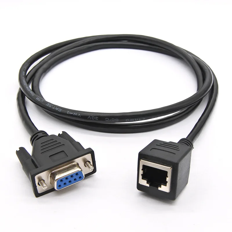 Straight Through Db9 9 Pin Serial / Rs232 Male To Female Extension Cable