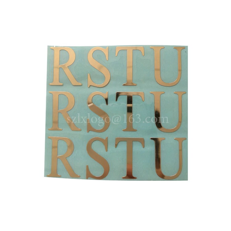 custom metal sticker logo nickel label electroforming gold metal nickel label logo with strong 3m adhesive